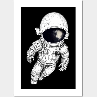 Astronaut Posters and Art